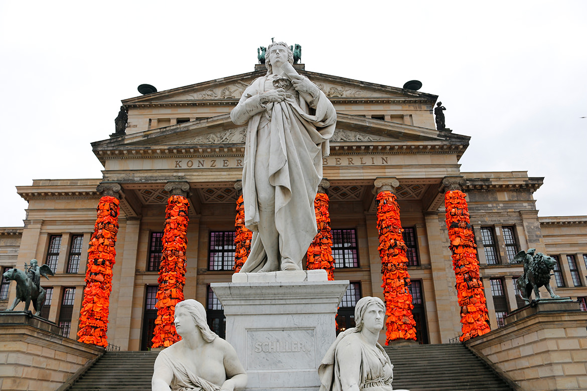 Konzerthaus Berlin und Schiller-Denkmal